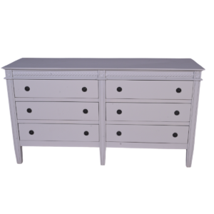 wooden 6 door cabinet 130 × 48 × 82 cm