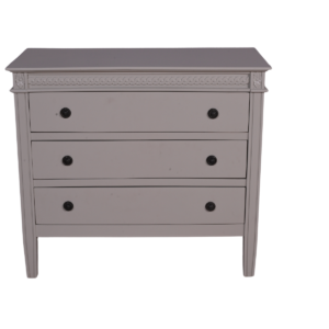 wooden 3 door cabinet 90 × 45 × 83 cm