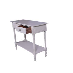 wooden console table – 2 drawer 100 × 40 × 80 cm