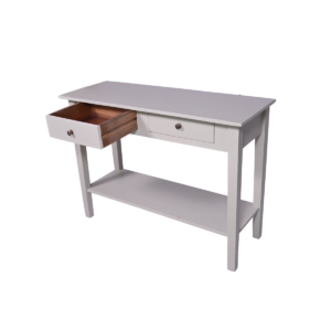 wooden console table – 2 drawer 110 × 40 × 80 cm